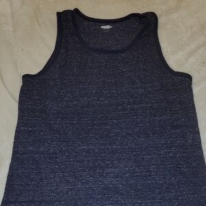 Old Navy Heathered Blue Soft-Washed Tee